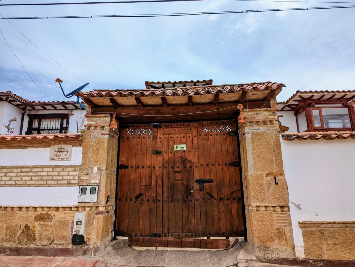 Hotel Casa De Huespedes Faletto Villa de Leyva Exterior foto