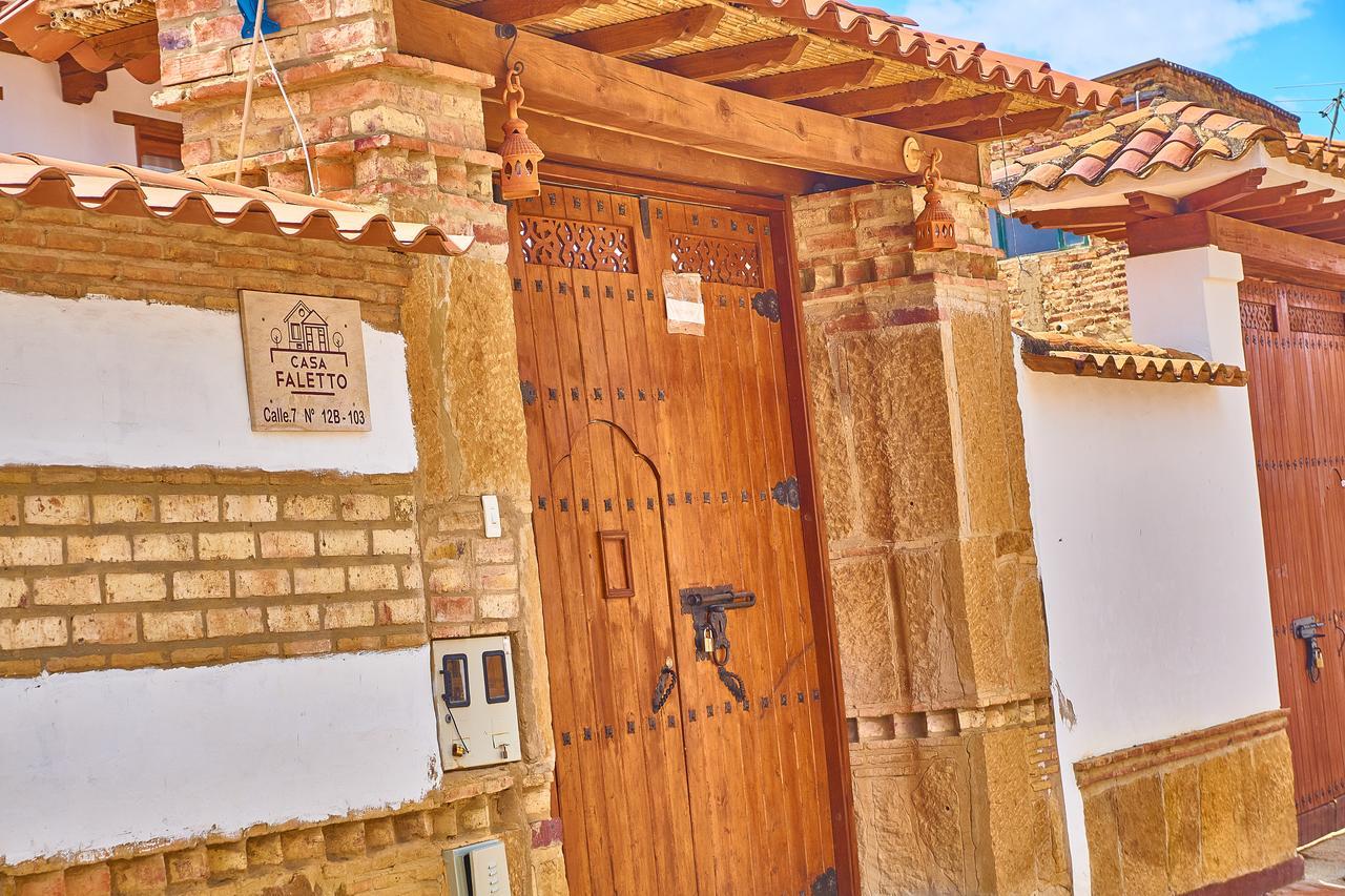 Hotel Casa De Huespedes Faletto Villa de Leyva Exterior foto